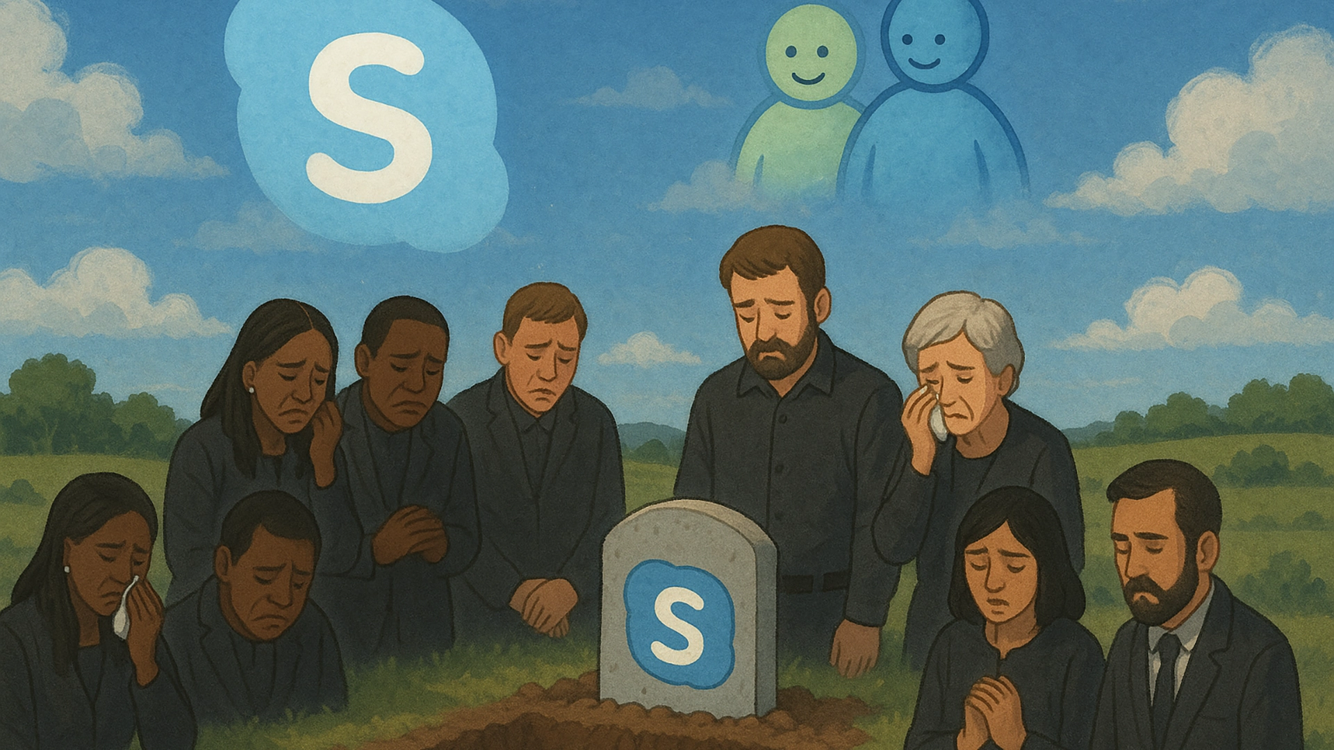 Mening: Skype Er V&aelig;k&mdash;Den Online Mindeh&oslash;jtidelighed for en Elsket Teknologi